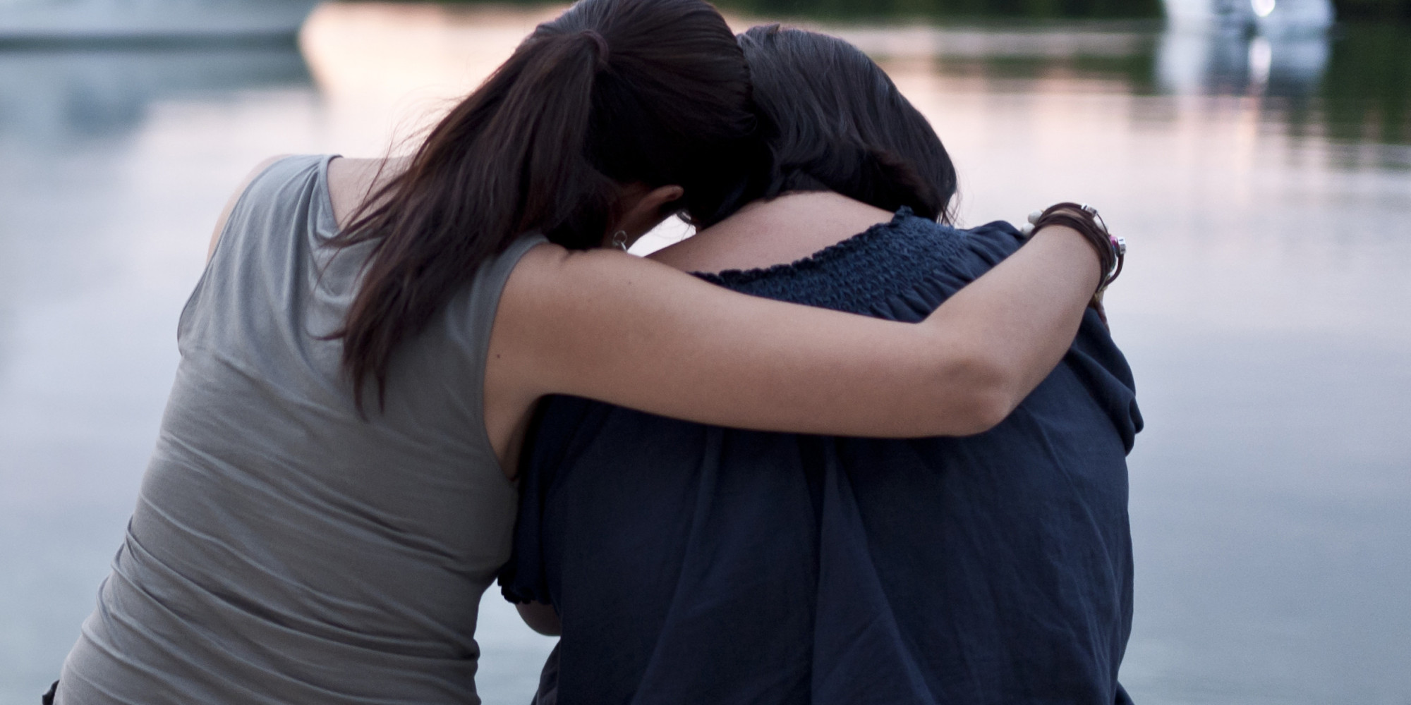 consoling hug photo | Bridgewater Township